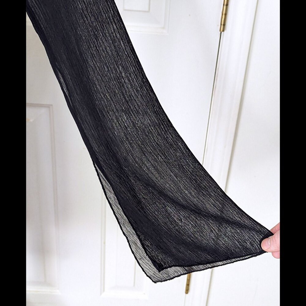 Elegant VERSUS by GIANNI VERSACE Sz S Black One Shoulder Cocktail Mini Dress - Picture 4 of 9